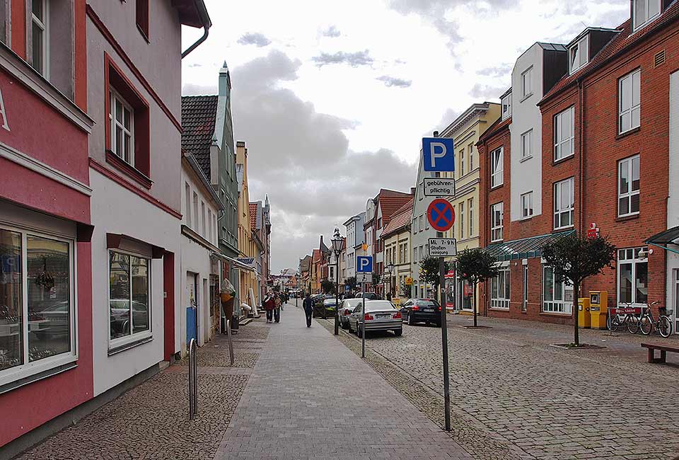 Lange Straße in Barth