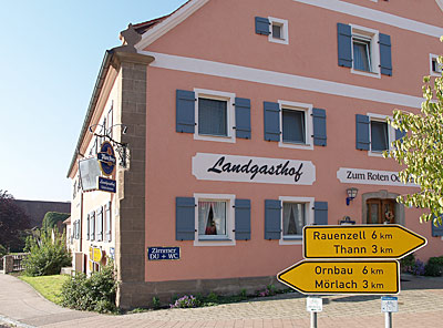 Zahlreiche Gasth&ouml;fe warten
