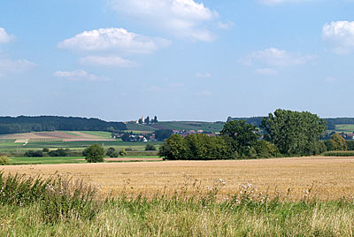 Altm&uuml;hlradweg: Blick auf die Landschaft
