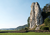 Altm&uuml;hlradweg: Der Burgsteinfelsen