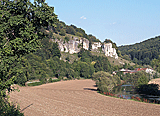 Altm&uuml;hlradweg: Felsen bei Hagenacker