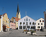 Altm&uuml;hlradweg: Marktplatz in Dietfurt