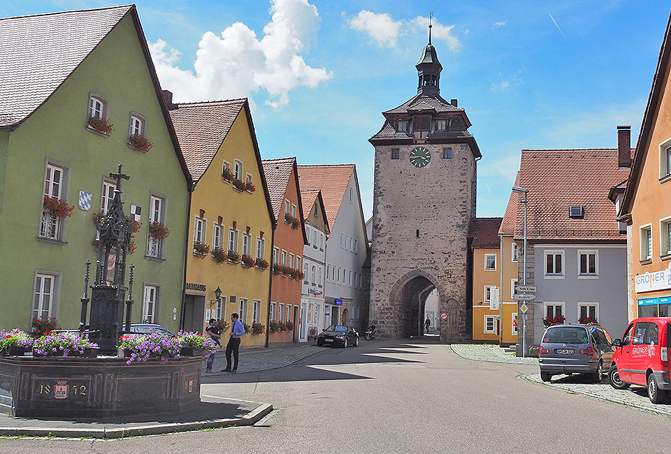 Historische Altstadt in Leutershausen