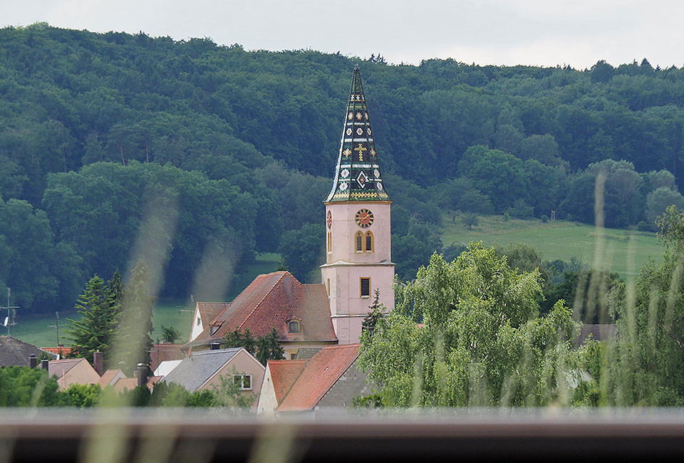 Kirchturm in Berolzheim