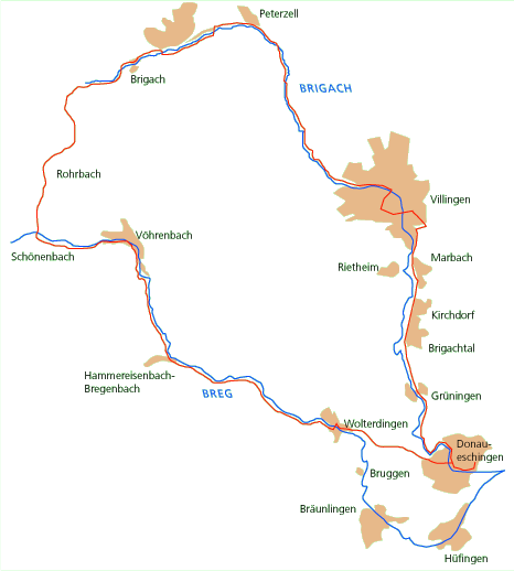 Fahrradtour: Brigachtal-Radweg
