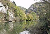 Donauradweg: Felsdurchbruch
