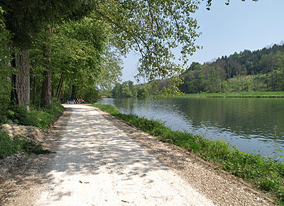An der Donau entlang