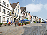 Der Marktplatz in Günzburg