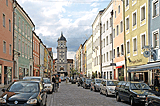 Stadtplatz in Vilshofen