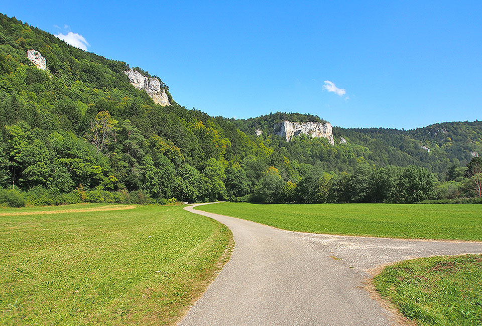 Breiter Fels im Donautal