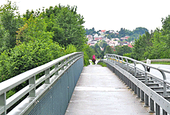 Brücke über die A7