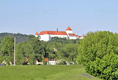 Blick auf Schloss Wörth
