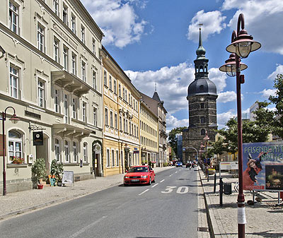 Stadtmitte von Bad Schandau