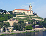 Melnik: Blick auf Schloss Melnik