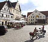 Marktplatz in Stadt Wehlen