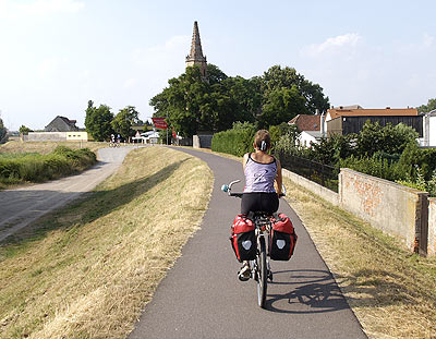 Super ausgebaute Radwege