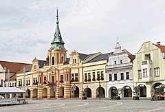 Marktplatz in Melnik