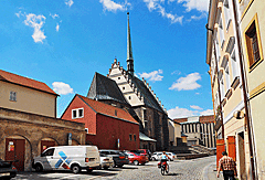 St. Bartholomäus Kirche in Pardubice