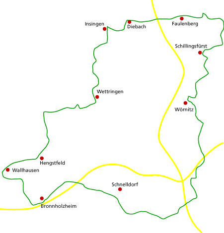 Karte RadschmetterlingTour1