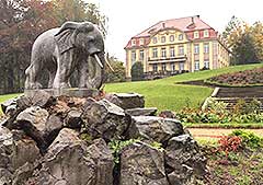 Schlosspark in Gersfeld