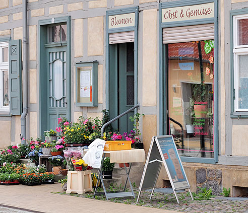 Läden im Zentrum in Liebenwalde