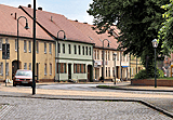 Häuserzeile in Liebenwalde