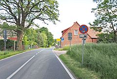 Radweg in Zwenzow