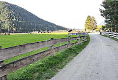 Radweg nach Mittenwald