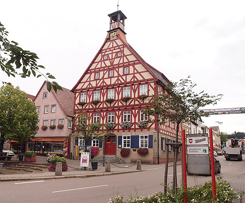 Markantes Rathaus