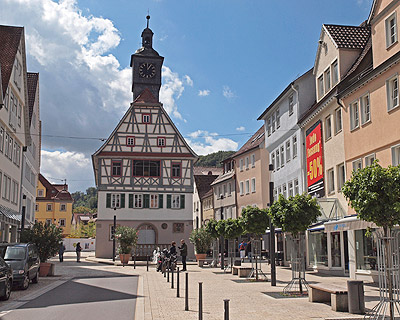 Stadtkern in Künzelsau