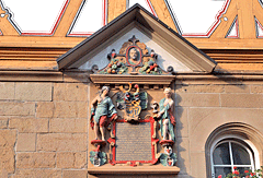 Wappen am Rathaus
