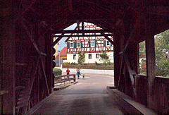 Holzbrücke bei Kleinaltdorf