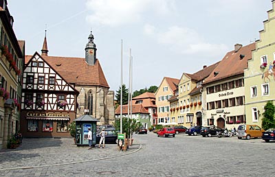 Marktplatz in Feuchtwangen