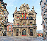 Altes Rathaus in Pamplona