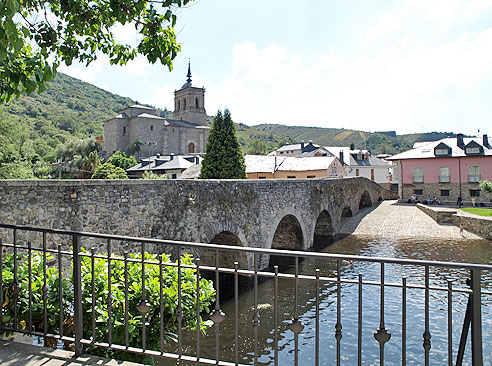 Römerbrücke in Molinaseca