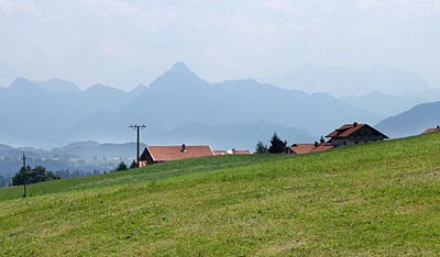 Bodensee-K&ouml;nigseeradweg: Oy Herrlicher Alpenblick