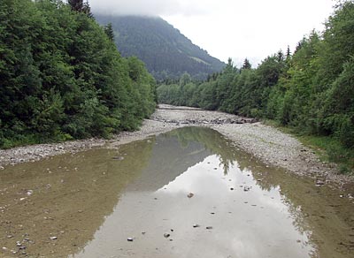 Bodensee-K&ouml;nigseeradweg: Der Fluss Halblech