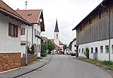 Ortsmitte von Trauchgau