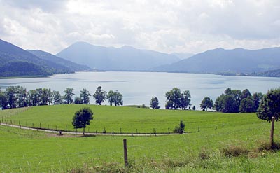 Bodensee-K&ouml;nigseeradweg:Der Tegernsee