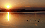 Chiemsee ist zwei Kilometer entfernt