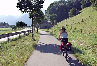 Bodensee-K&ouml;nigseeradweg: Kurz vor Rottau