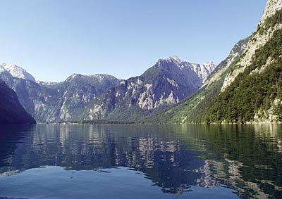 Bodensee-K&ouml;nigseeradweg: Blick auf den K&ouml;nigsee