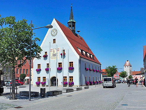 Stadtplatz in Freystadt 