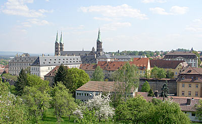 Bamberg: Blick auf die Stadt