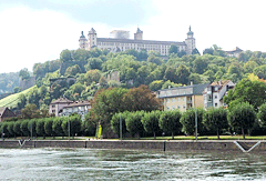Blick auf Festung Marienburg