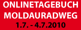 Onlinetagebuch Moldauradweg