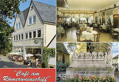 Cafe am R&ouml;merweinschiff Neumagen-Dhron