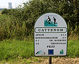 Radweg bei Cattenom