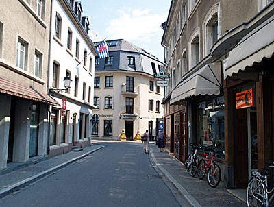 In der Altstadt von "Grevenmacher"