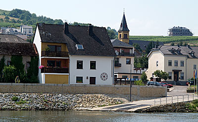 Blick auf Oberbillig